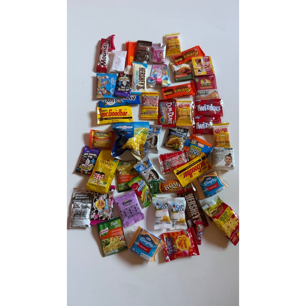 Zuru 5 Surprise Mini Brands Lot Hershey Reese Kraft‎ Peeps Miniature Toys 40+ Pc